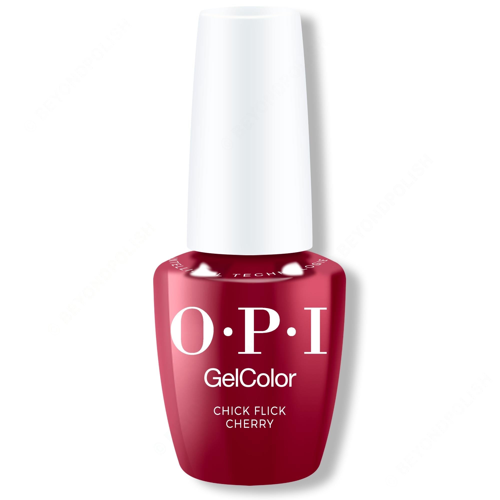 OPI GelColor Intelli-Gel - Chick Flick Cherry 0.5 Oz - Professional Care