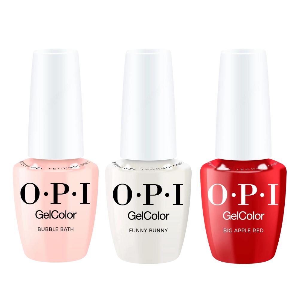 OPI GelColor Intelli-Gel Combo - Best Sellers 3-Pc Set - Professional Care