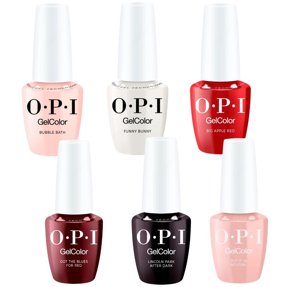 OPI GelColor Intelli-Gel Combo - Best Sellers 6-Pc Set