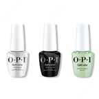 OPI GelColor Intelli-Gel Combo - Super Base Coat, Super Gloss Top Coat & AppointMINT Confirmed - Professional Care