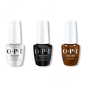 OPI GelColor Intelli-Gel Combo - Super Base Coat, Super Gloss Top Coat & Band Tease