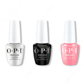 OPI GelColor Intelli-Gel Combo - Super Base Coat, Super Gloss Top Coat & Bathtime Bubbly - OPIcons Spring 2026