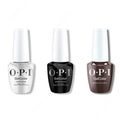 OPI GelColor Intelli-Gel Combo - Super Base Coat, Super Gloss Top Coat & Brown To Earth - Professional Care