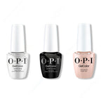 OPI GelColor Intelli-Gel Combo - Super Base Coat, Super Gloss Top Coat & Coconuts Over Opi 0.5 Oz - Professional Care