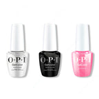 OPI GelColor Intelli-Gel Combo - Super Base Coat, Super Gloss Top Coat & Dopa-mani - Professional Care