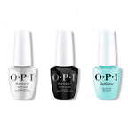 OPI GelColor Intelli-Gel Combo - Super Base Coat, Super Gloss Top Coat & Gelato On My Mind - Professional Care