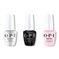 OPI GelColor Intelli-Gel Combo - Super Base Coat, Super Gloss Top Coat & Getting Nadi On My Honeymoon - Professional Care