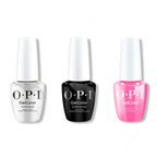 OPI GelColor Intelli-Gel Combo - Super Base Coat, Super Gloss Top Coat & Go with the Floatie - Professional Care
