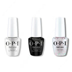 OPI GelColor Intelli-Gel Combo - Super Base Coat, Super Gloss Top Coat & Halo There! - Professional Care