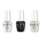 OPI GelColor Intelli-Gel Combo - Super Base Coat, Super Gloss Top Coat & Hands in the Clouds