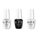 OPI GelColor Intelli-Gel Combo - Super Base Coat, Super Gloss Top Coat & I Cannoli Wear OPI - Professional Care