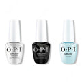 OPI GelColor Intelli-Gel Combo - Super Base Coat, Super Gloss Top Coat & It's a Boy! - Professional Care