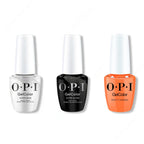 OPI GelColor Intelli-Gel Combo - Super Base Coat, Super Gloss Top Coat & Keep it Surreal - Professional Care