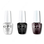 OPI GelColor Intelli-Gel Combo - Super Base Coat, Super Gloss Top Coat & My Private Jet