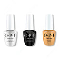 OPI GelColor Intelli-Gel Combo - Super Base Coat, Super Gloss Top Coat & Nougat by Nature