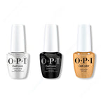 OPI GelColor Intelli-Gel Combo - Super Base Coat, Super Gloss Top Coat & Nougat by Nature