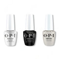 OPI GelColor Intelli-Gel Combo - Super Base Coat, Super Gloss Top Coat & Suzi's Pager