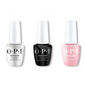 OPI GelColor Intelli-Gel Combo - Super Base Coat, Super Gloss Top Coat & You've Got That Glas-glow - Professional Care
