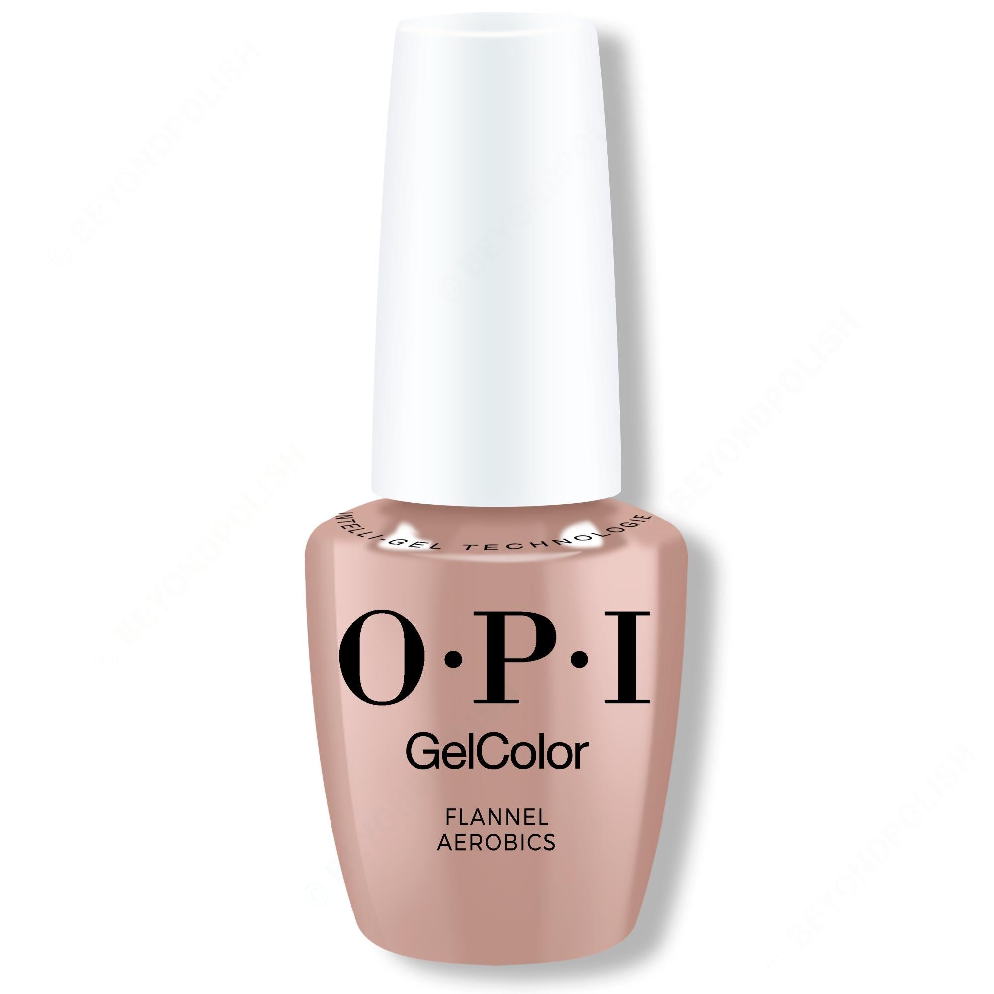 OPI GelColor Intelli-Gel - Flannel Aerobics 0.5 oz - Professional Care