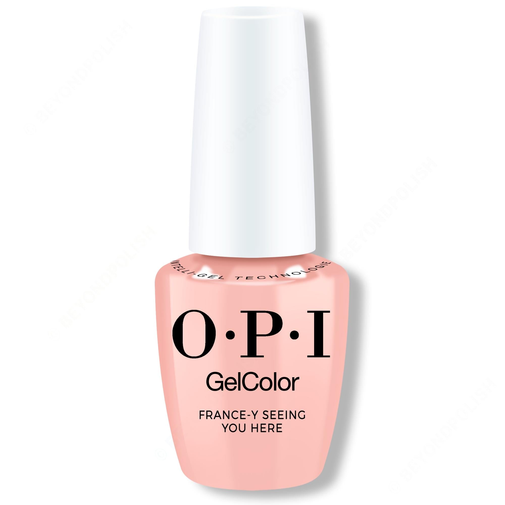 OPI GelColor Intelli-Gel - France-y Seeing You Here 0.5 oz - Professional Care