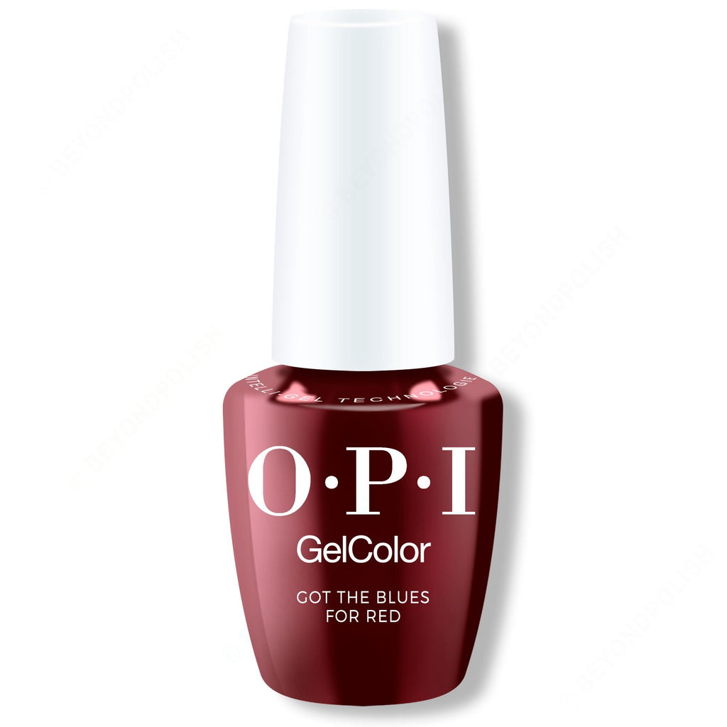 OPI GelColor Intelli-Gel - Got the Blues for Red 0.5 oz