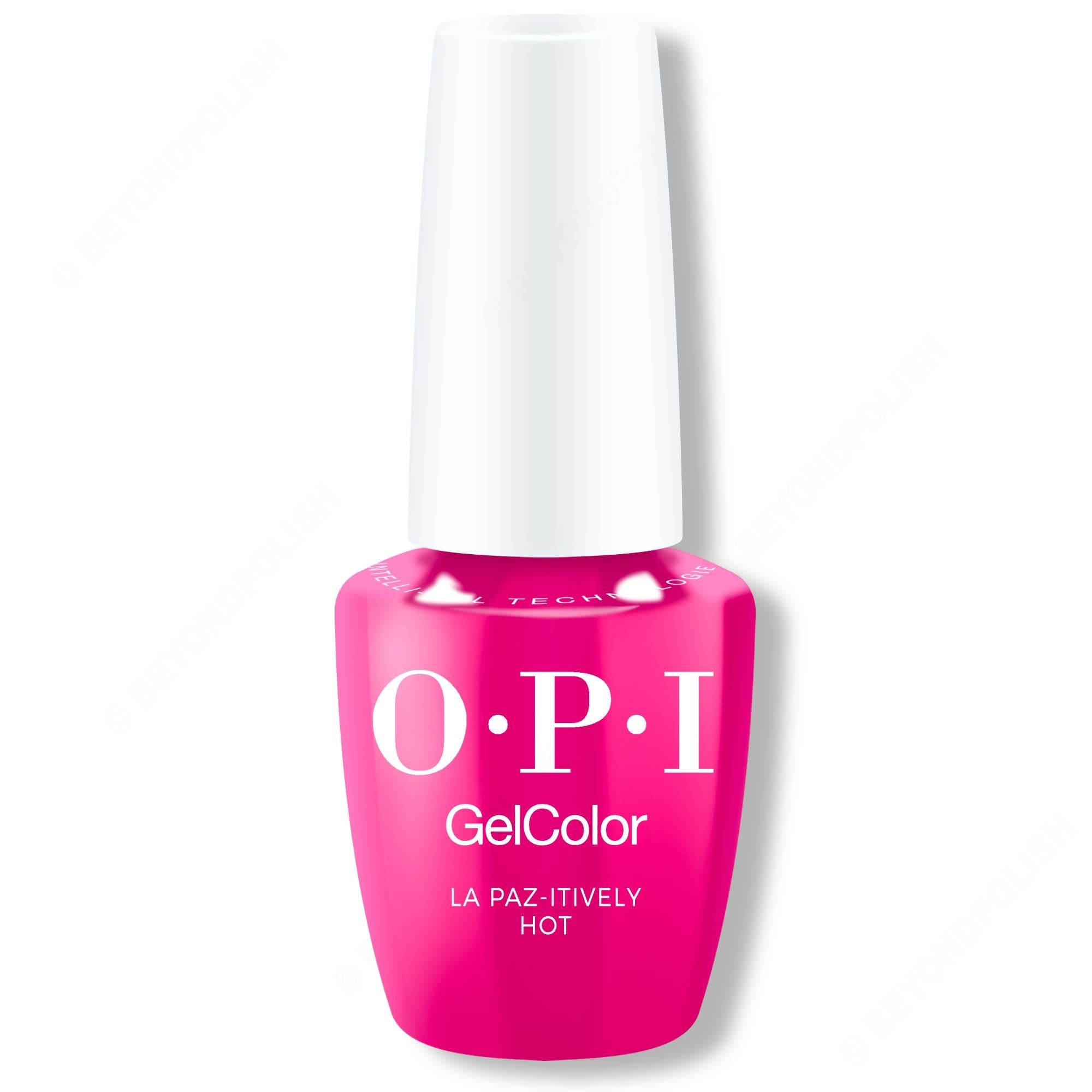 OPI GelColor Intelli-Gel - La Paz-itively Hot 0.5 Oz