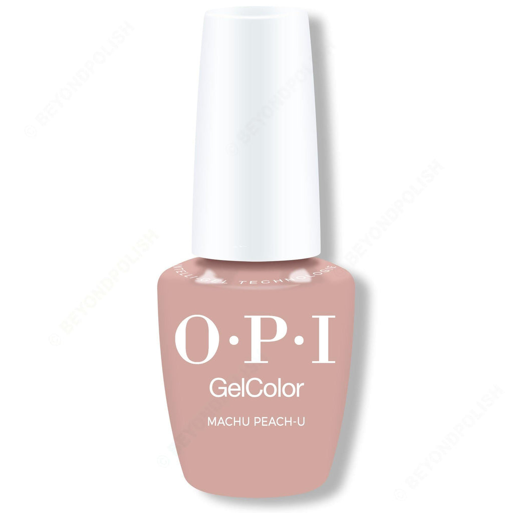 OPI GelColor Intelli-Gel - Machu Peach-u 0.5 oz - Professional Care