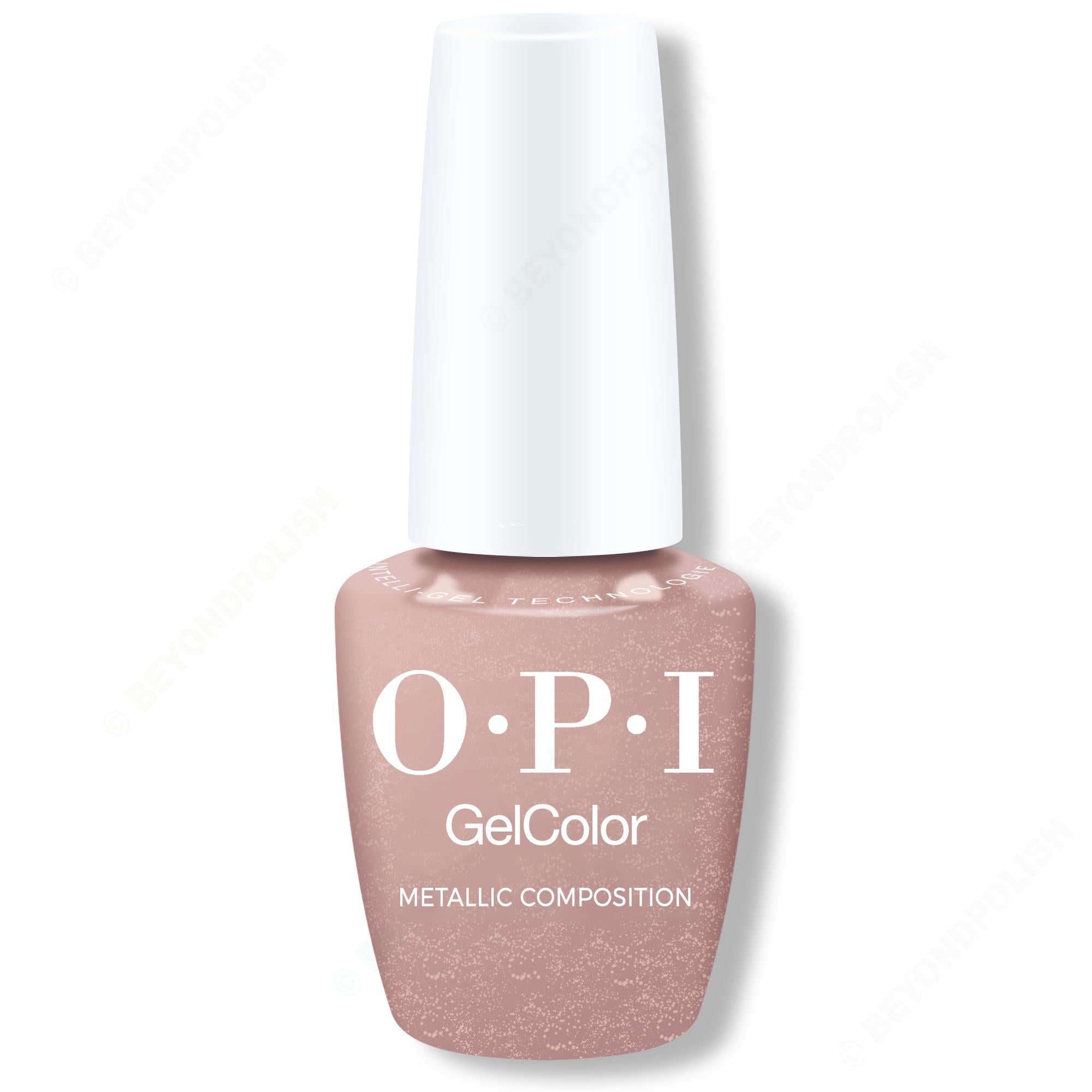 OPI GelColor Intelli-Gel - Metallic Composition 0.5 oz - Professional Care