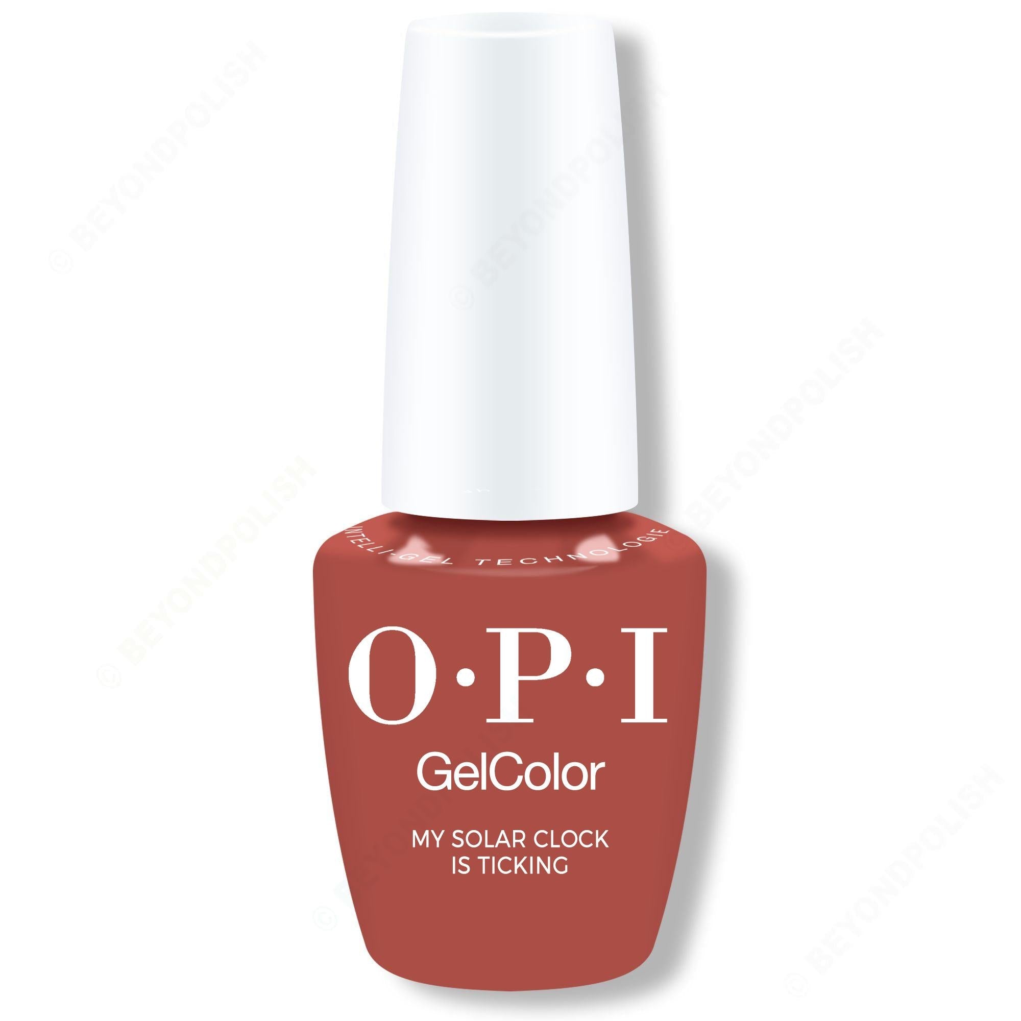 OPI GelColor Intelli-Gel - My Solar Clock is Ticking 0.5 oz - Professional Care