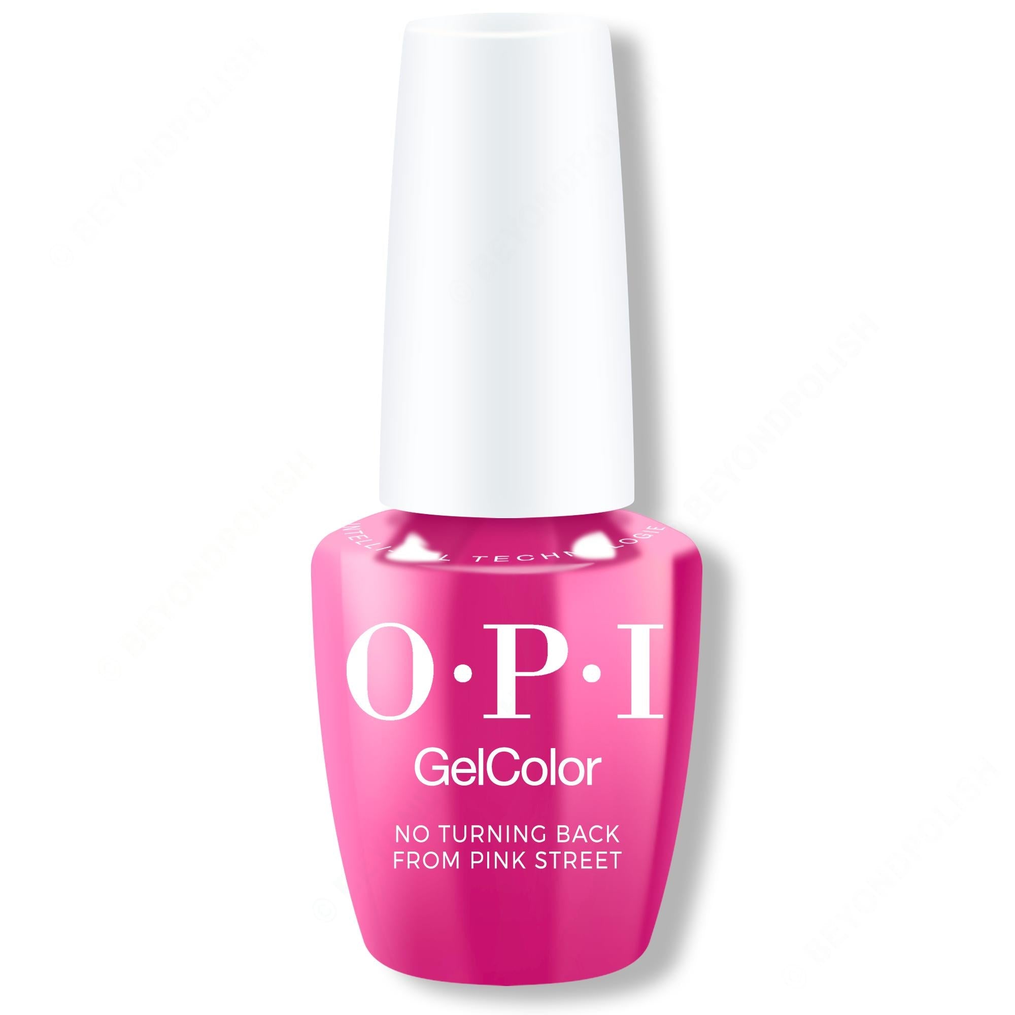 OPI GelColor Intelli-Gel - No Turning Back From Pink Street 0.5 Oz