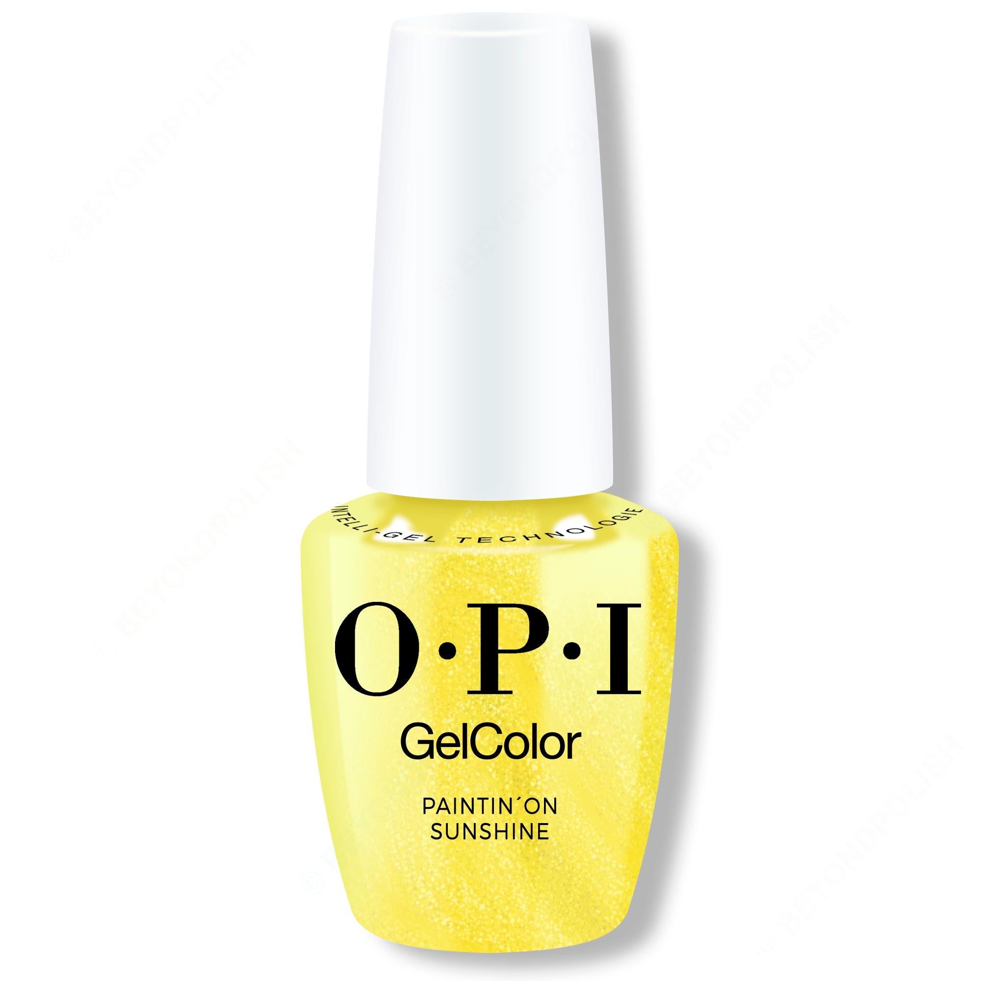 OPI GelColor Intelli-Gel - Paintin' on Sunshine! 0.5 oz