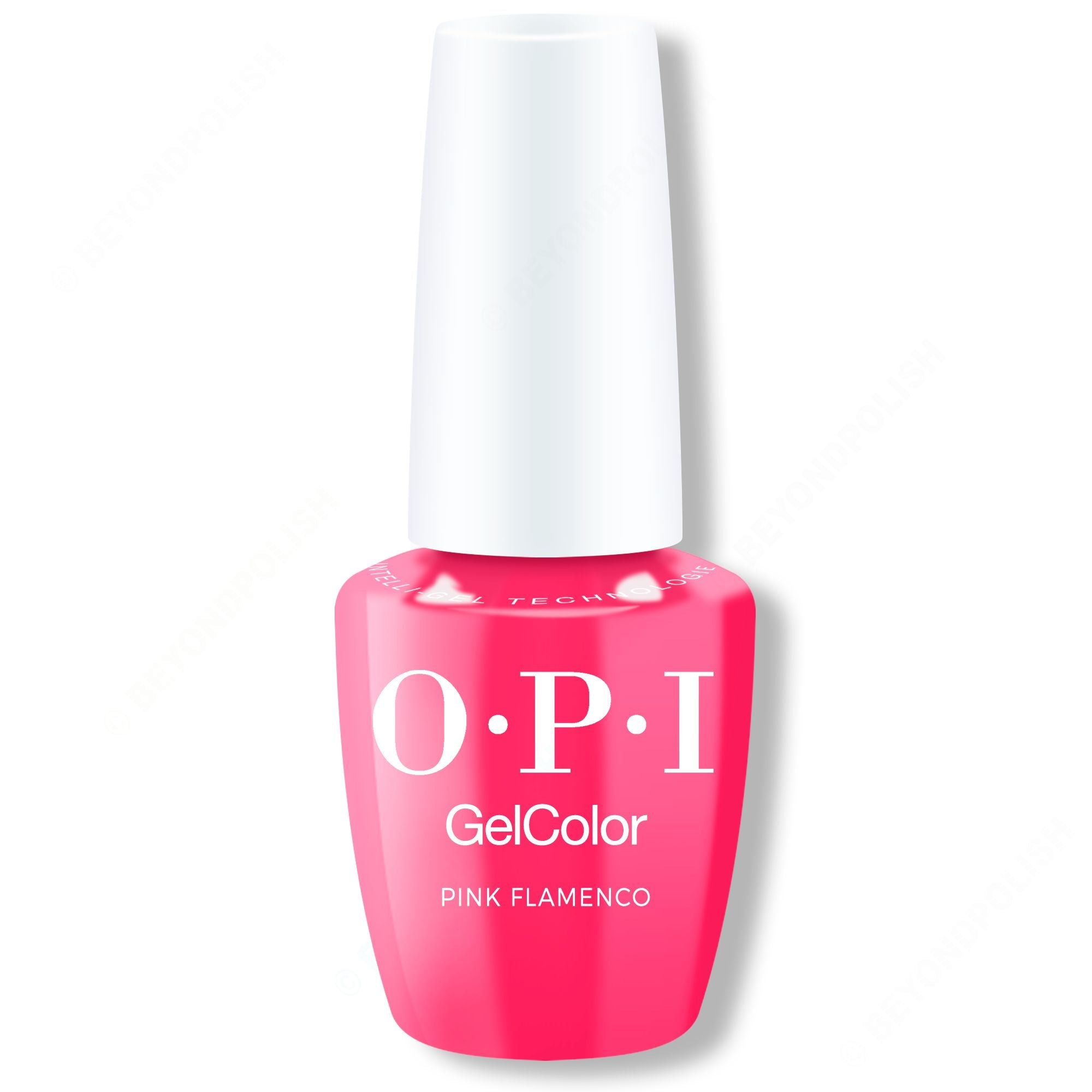 OPI GelColor Intelli-Gel - Pink Flamenco 0.5 oz - Professional Care