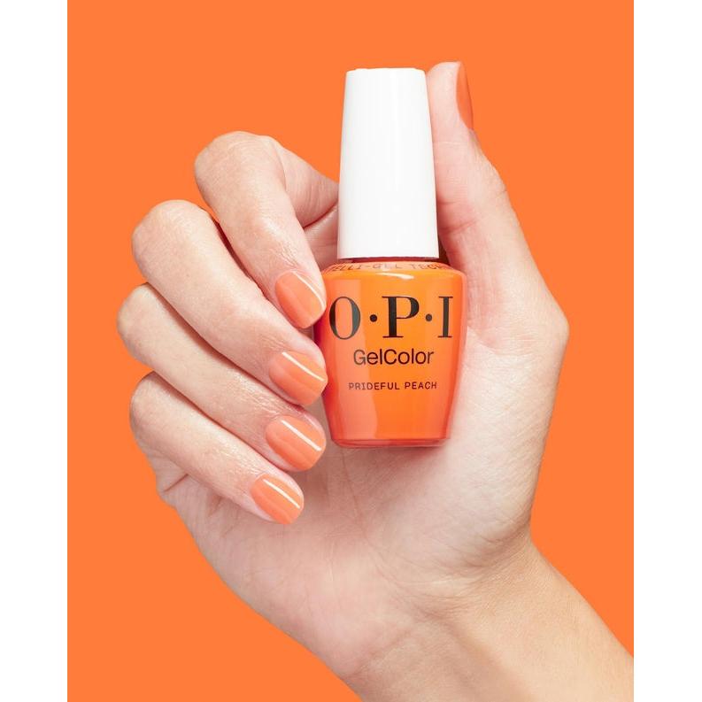 OPI GelColor Intelli-Gel - Prideful Peach 0.5 oz - Professional Care
