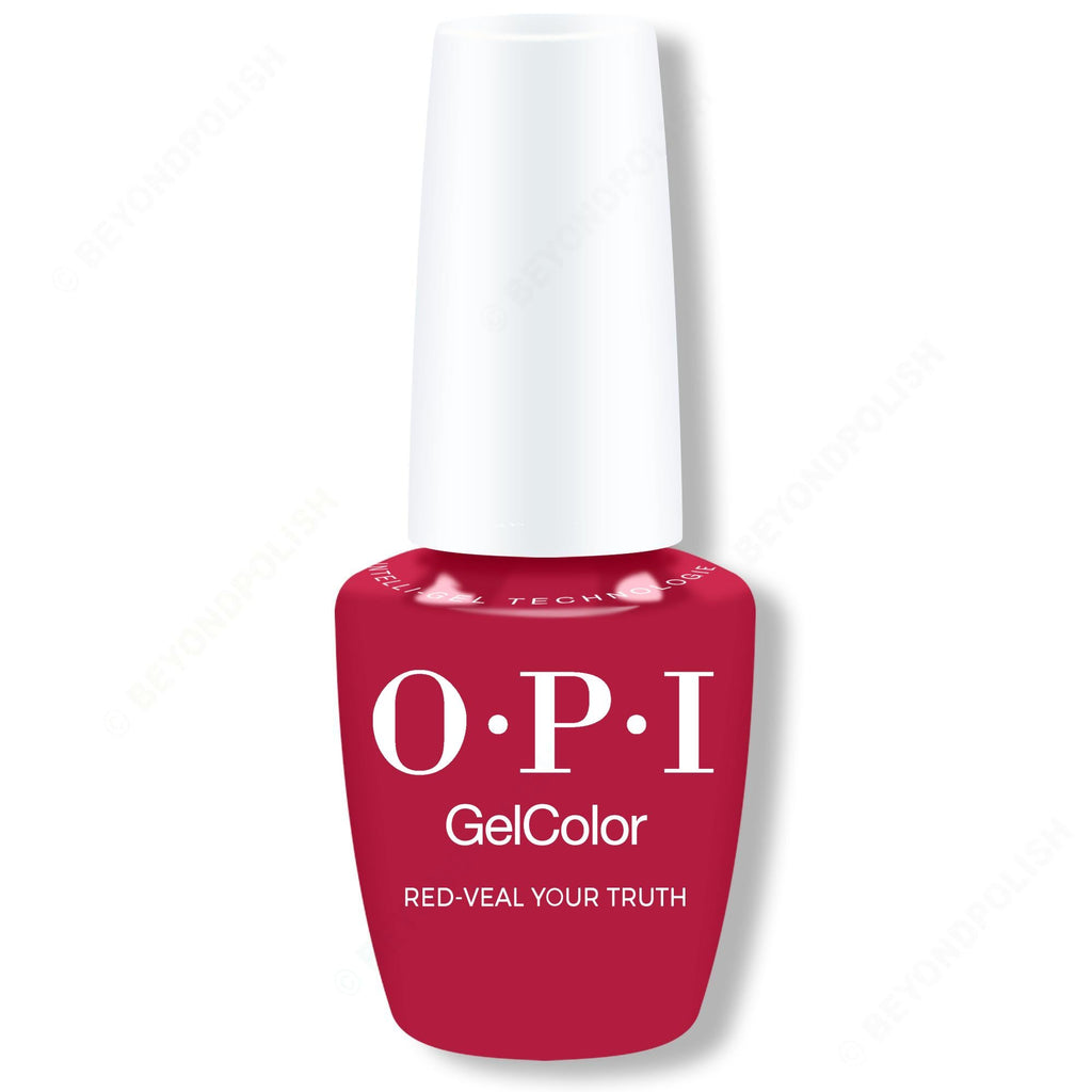 OPI GelColor Intelli-Gel - Red-veal Your Truth 0.5 oz - Professional Care