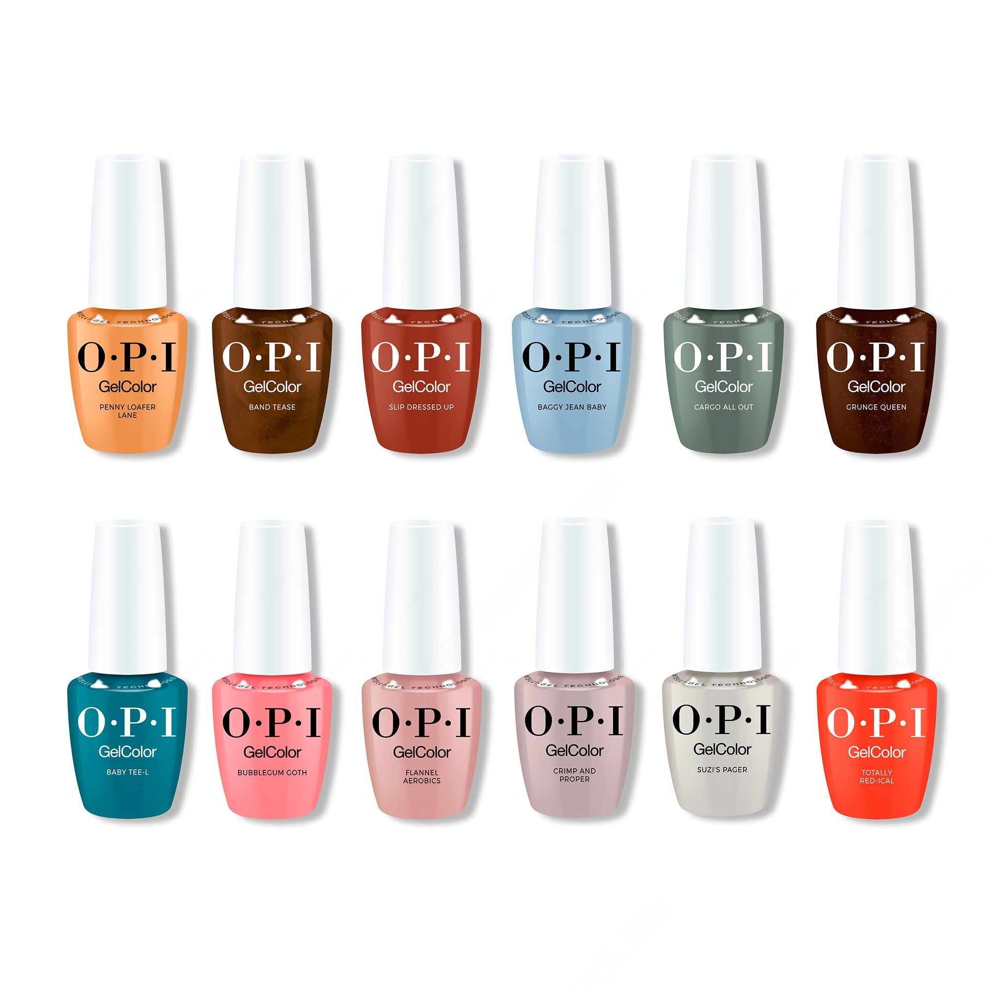 OPI GelColor Intelli-Gel Set - What's Your Mani‑tude Fall 2025 Collection - Professional Care