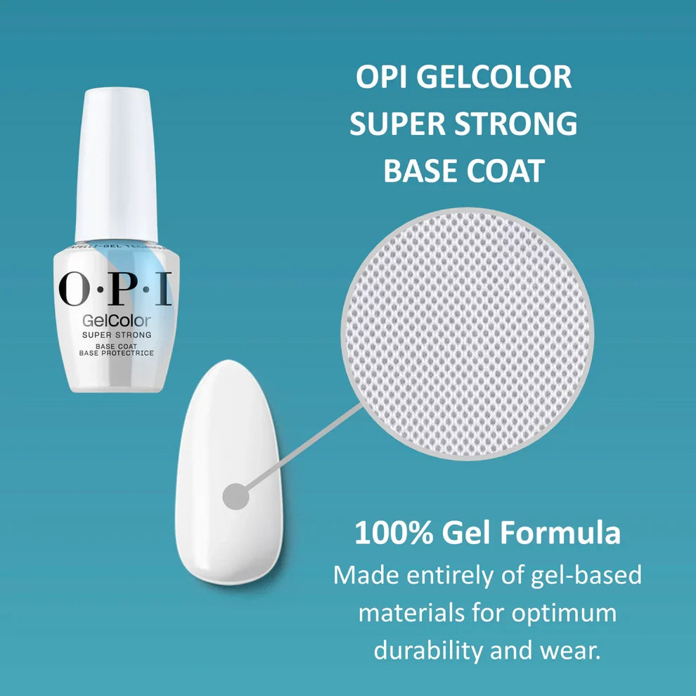 OPI GelColor Intelli-Gel - Super Strong Base Coat 0.5 oz - Professional Care