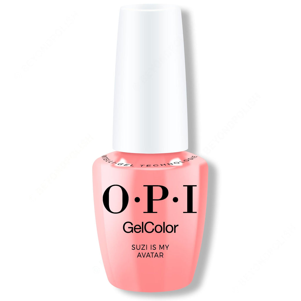OPI GelColor Intelli-Gel - Suzi Is My Avatar 0.5 Oz - Professional Care