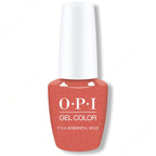 OPI GelColor - It's a Wonderful Spice 0.5 oz - Professional Care