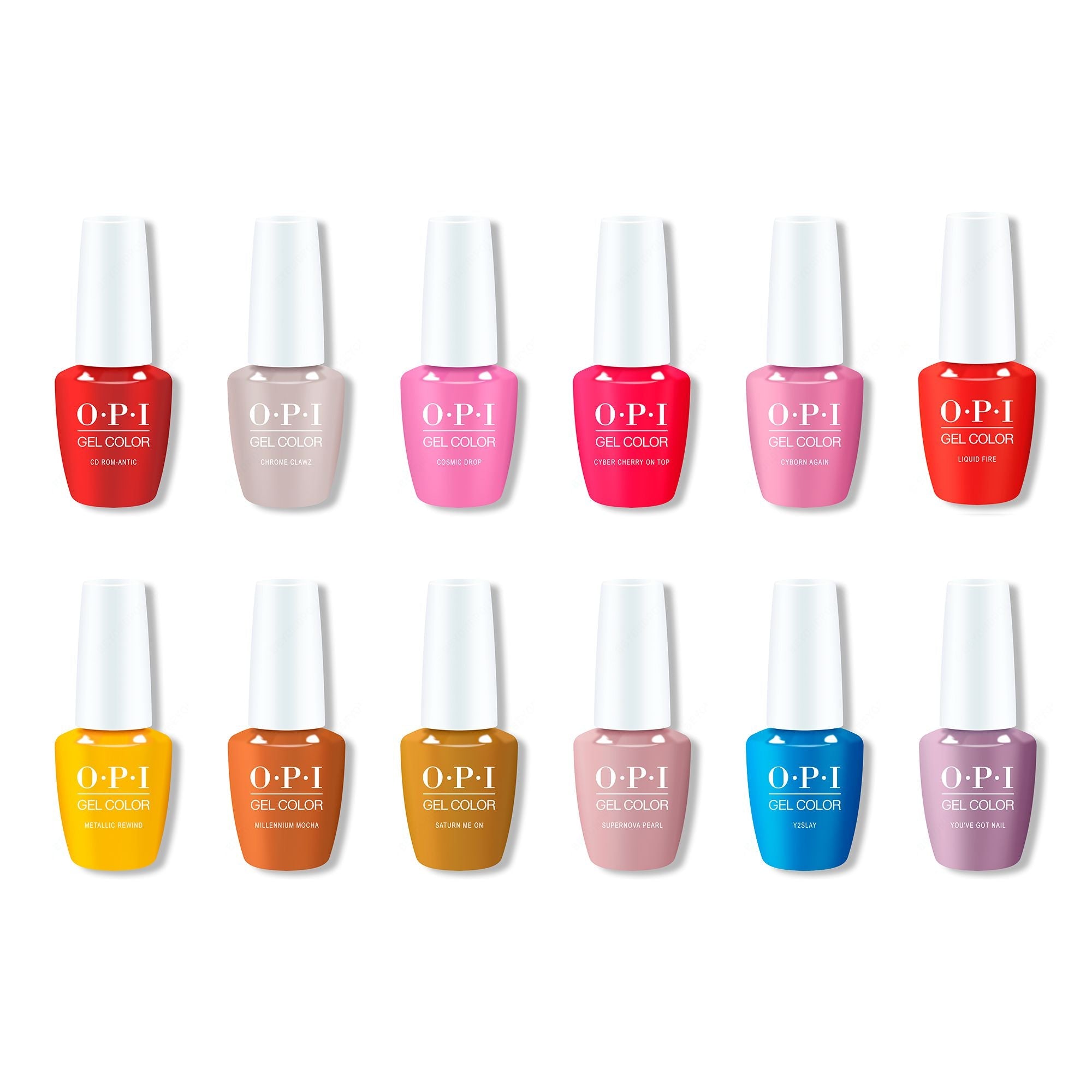 OPI GelColor - Metallic Mega Mix Fall 2024 Collection 0.5 oz