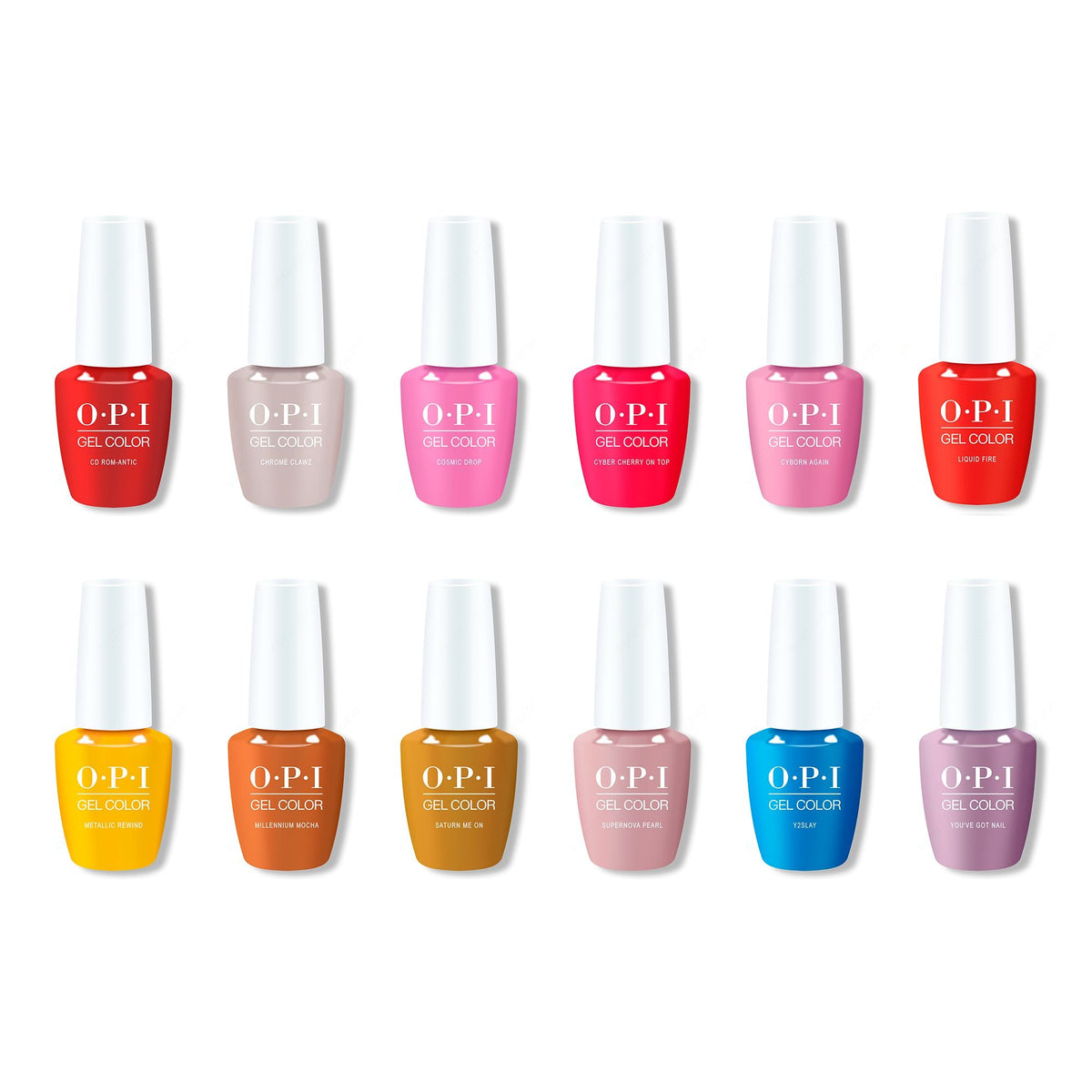 OPI GelColor - Metallic Mega Mix Fall 2024 Collection 0.5 oz - Professional Care