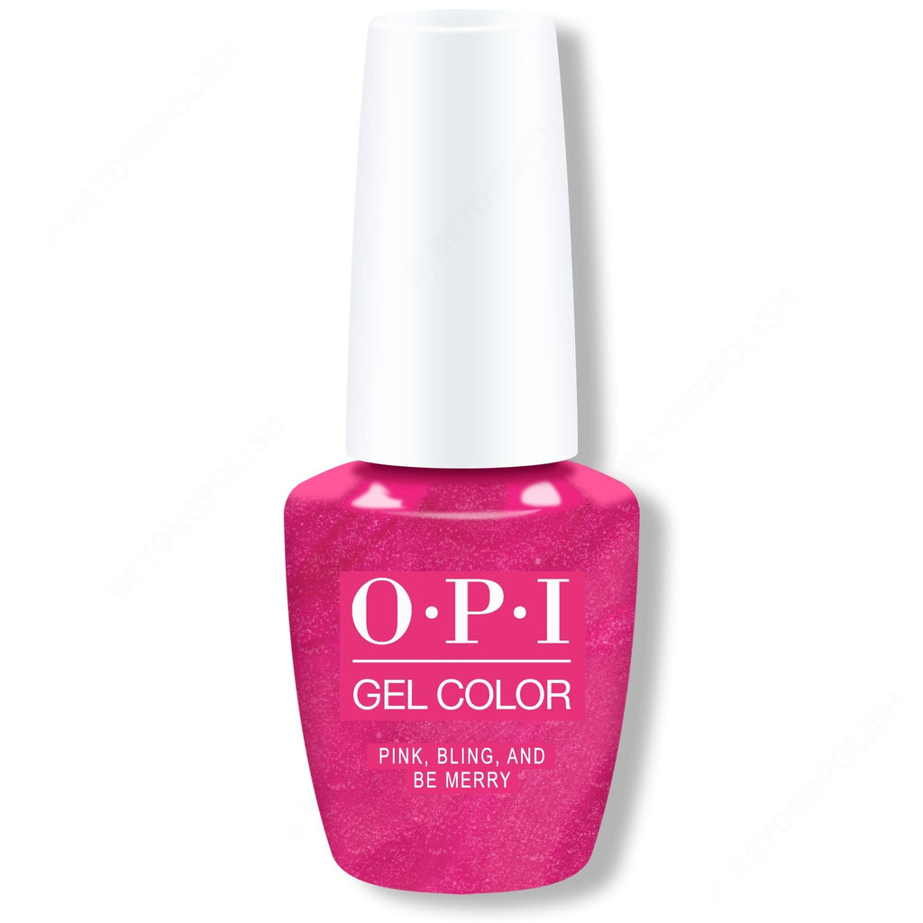 OPI GelColor - Pink, Bling, and Be Merry 0.5 oz - Professional Care