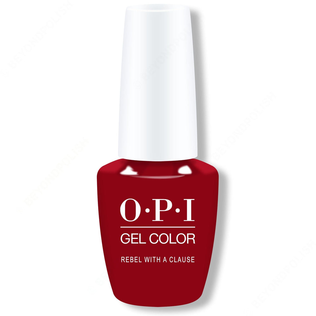 OPI GelColor - Rebel With A Clause 0.5 oz - Professional Care