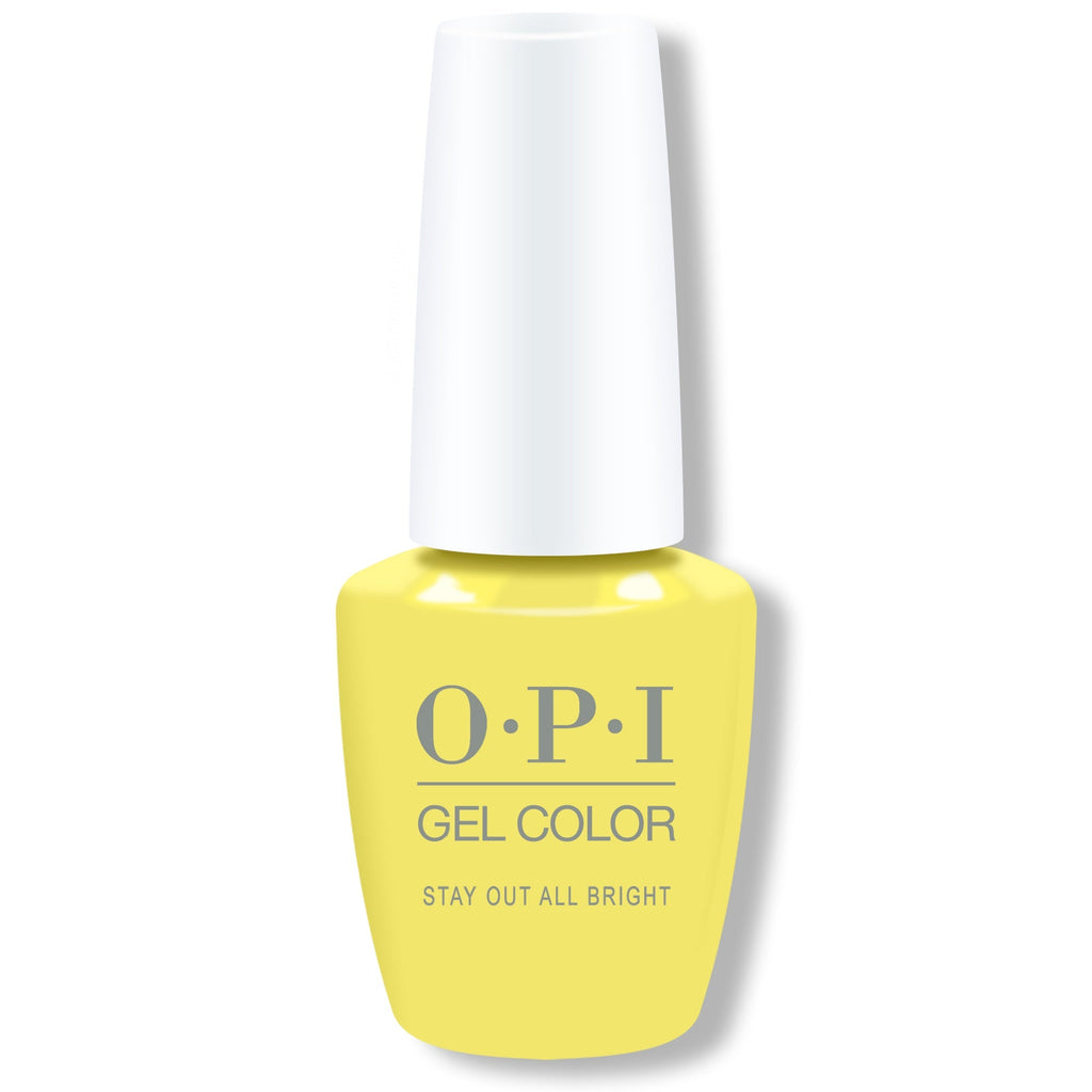 OPI GelColor - Stay Out All Bright 0.5 oz - Professional Care