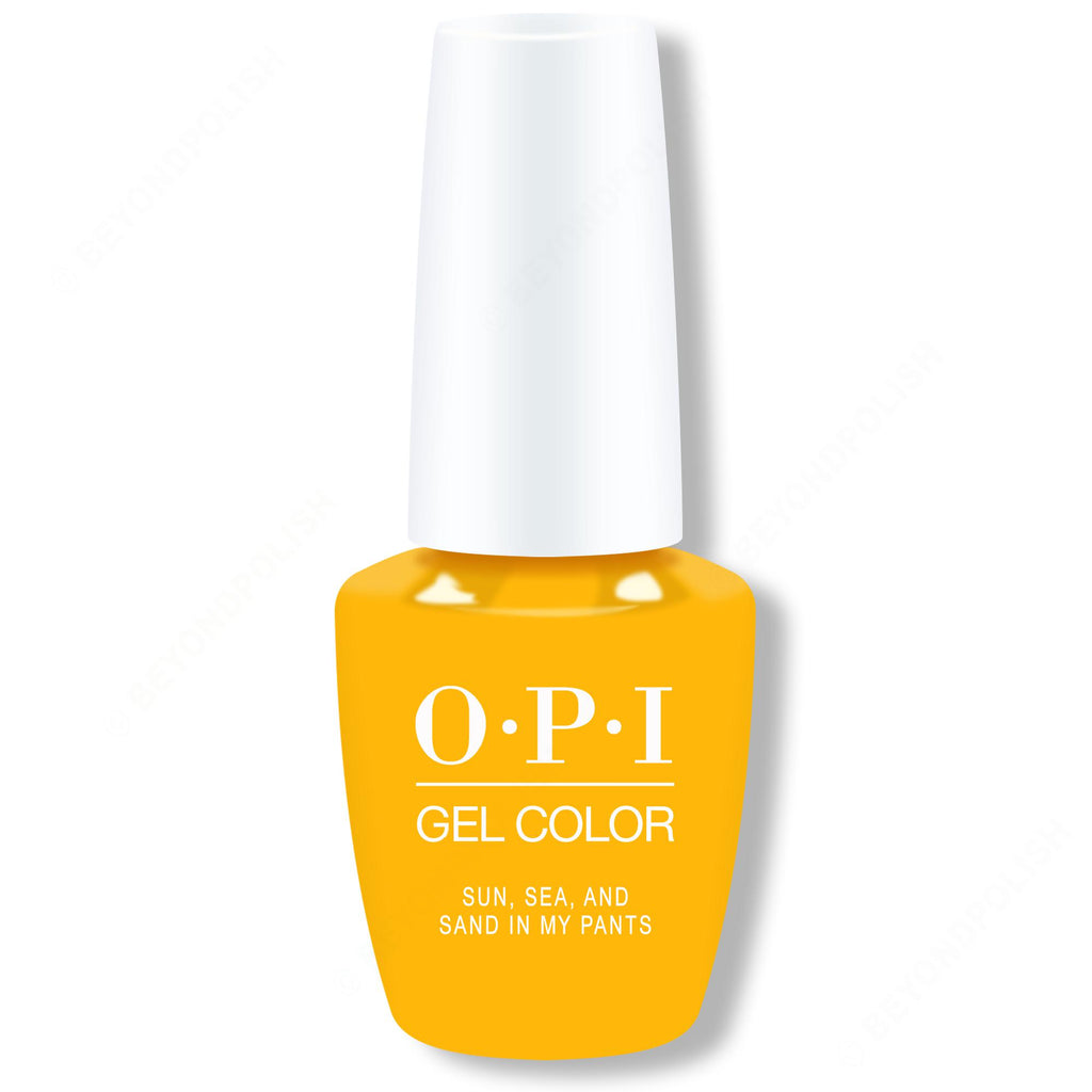 OPI GelColor - Sun, Sea, and Sand in My Pants 0.5 oz - Professional Care