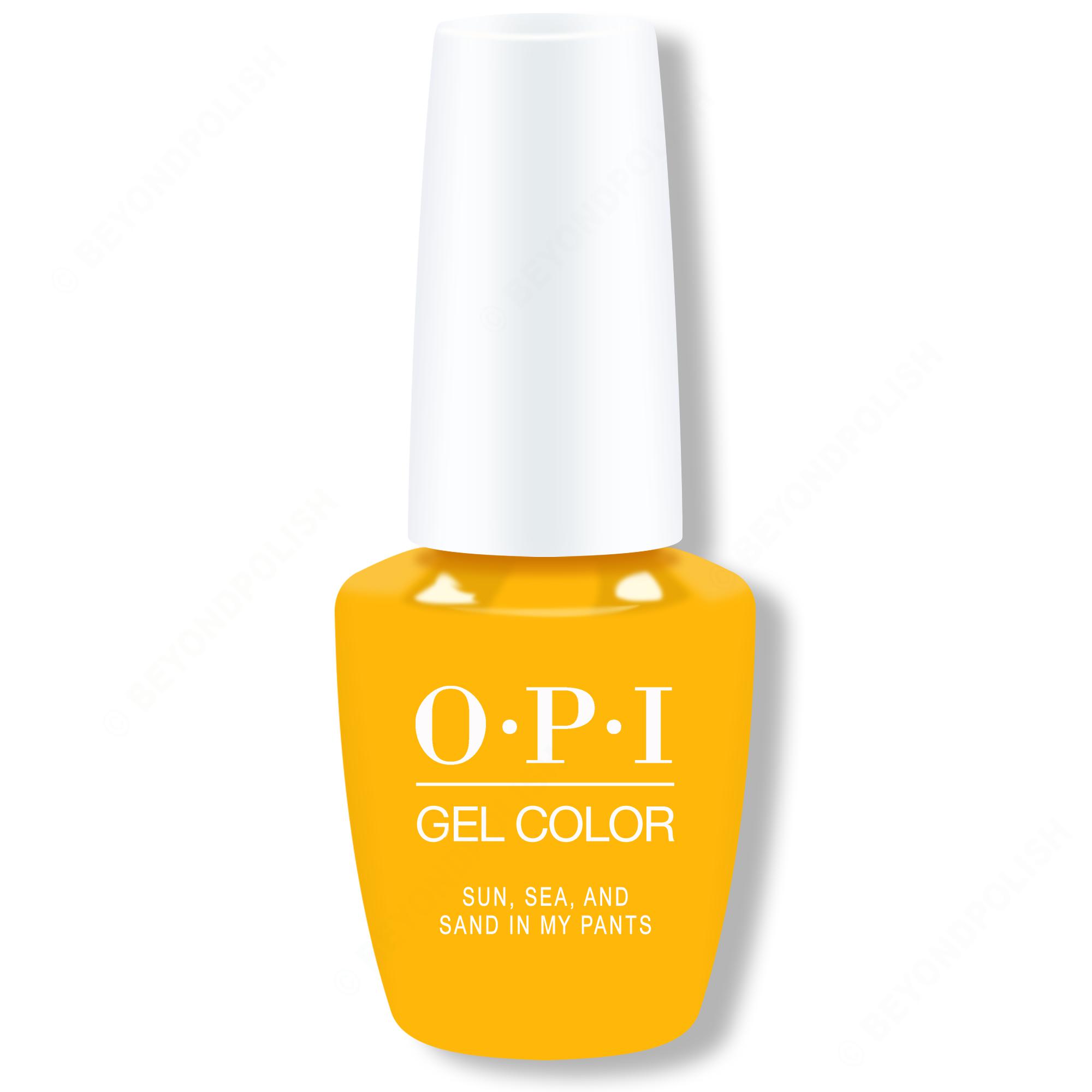 OPI GelColor - Sun, Sea, and Sand in My Pants 0.5 oz - Professional Care