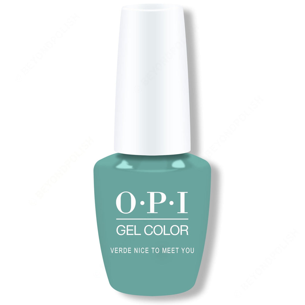 OPI GelColor - Verde Nice To Meet You 0.5 oz - Professional Care