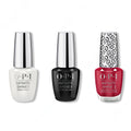 OPI - Infinite Shine Combo - Base, Top & A Kiss On The Chic - Professional Care