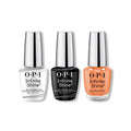 OPI - Infinite Shine Combo - Base, Top & Always Within Peach - Professional Care