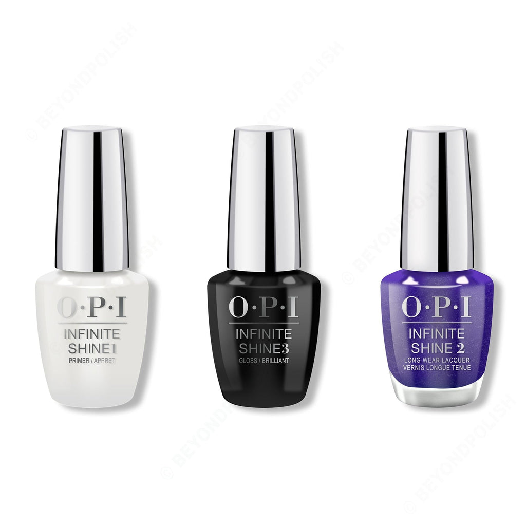 OPI - Infinite Shine Combo - Base, Top & Aquarius Renegade - Professional Care