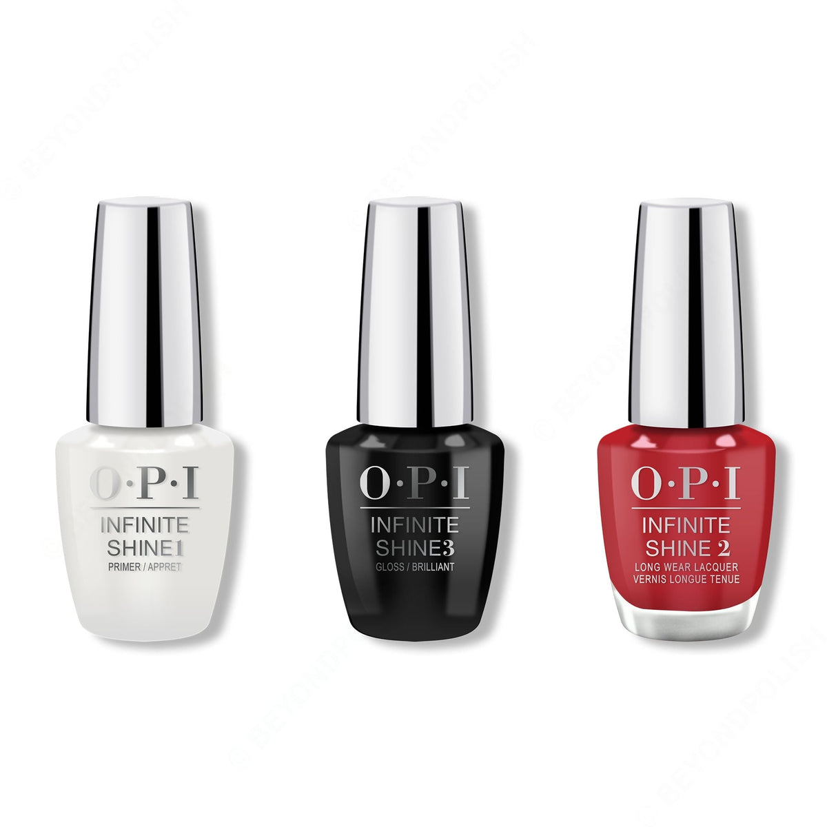 OPI - Infinite Shine Combo - Base, Top & Art Walk in Suzi's Shoes - Professional Care